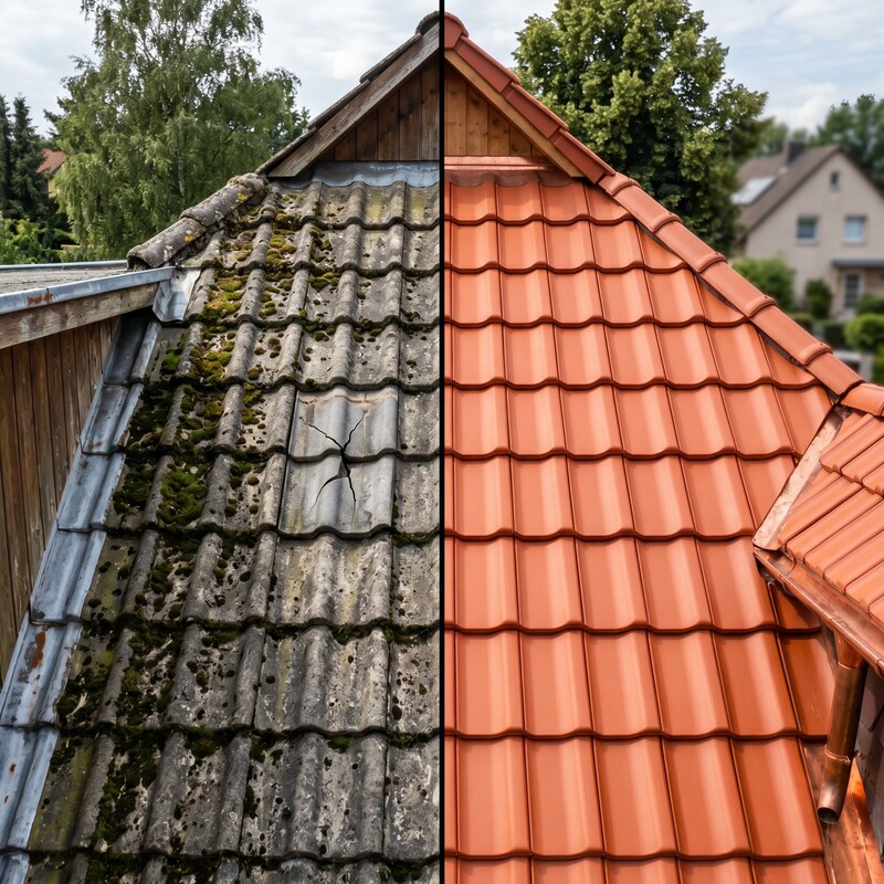 Holzbau vorher und nachher